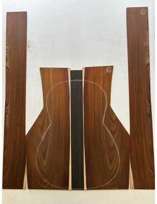 Cocobolo Set 6 | 3 Piece Back and Sides | Classical Guitar