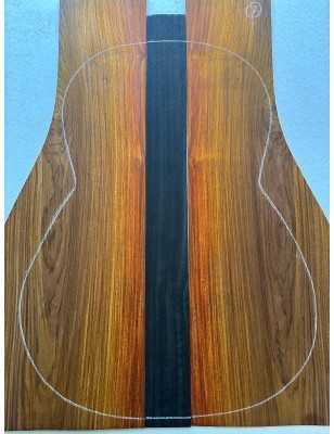 Cocobolo Set 7 | 3 Piece Back and Sides | Classical Guitar