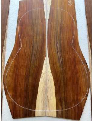 Cocobolo Set 8 | Back and Sides | Classical Guitar