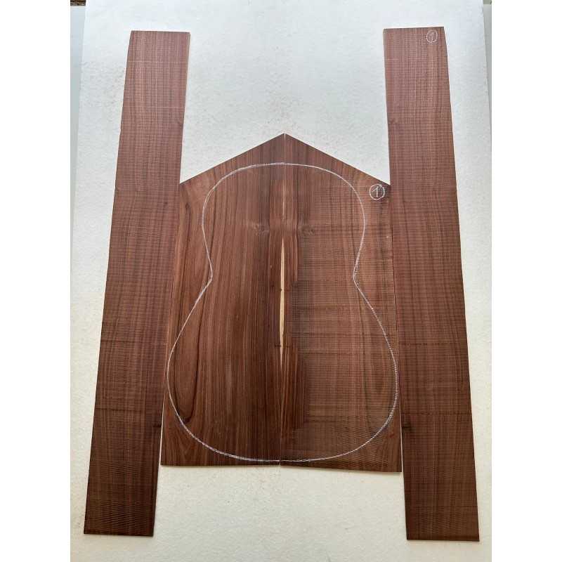 Santos Rosewood Set 1 | Back and Sides | Classical/OM Guitar | 100+ Years Old Santos Rosewood Set 1 | Back and Sides | Classical/OM Guitar | 100+ Years Old
