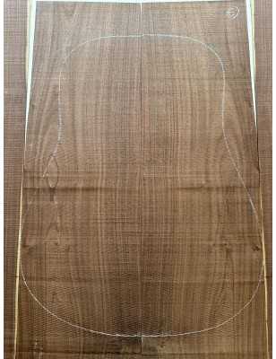 Santos Rosewood Set 6 | Back and Sides | Acoustic Guitar | 100+ Years Old