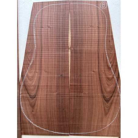 Santos Rosewood Set 8 | Back and Sides | Acoustic Guitar | 100+ Years Old