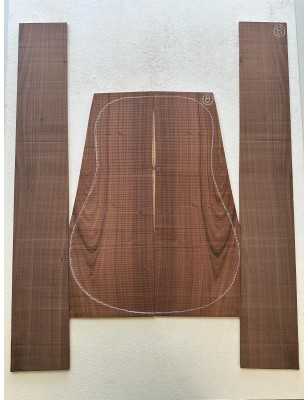 Santos Rosewood Set 8 | Back and Sides | Acoustic Guitar | 100+ Years Old