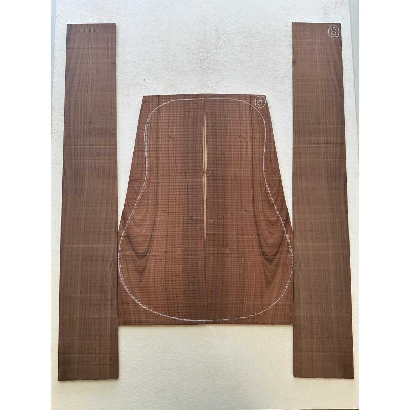 Santos Rosewood Set 8 | Back and Sides | Acoustic Guitar | 100+ Years Old Santos Rosewood Set 8 | Back and Sides | Acoustic Guitar | 100+ Years Old