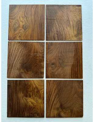 Cocobolo Rosette Square | Classical / Acoustic Guitar