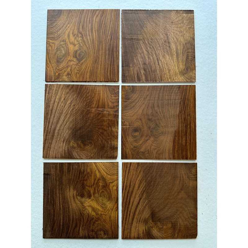 Cocobolo Rosette Square | Classical / Acoustic Guitar