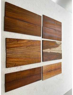 Cocobolo Headplate | Classical / Acoustic Guitar | 2 Pieces