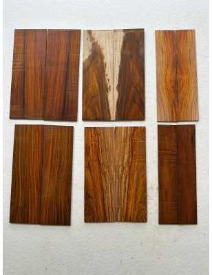 Cocobolo Headplate | Classical / Acoustic Guitar | 2 Pieces