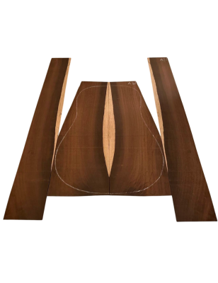 Brazilian Rosewood Set A21| Back and Sides |  Acoustic Guitar