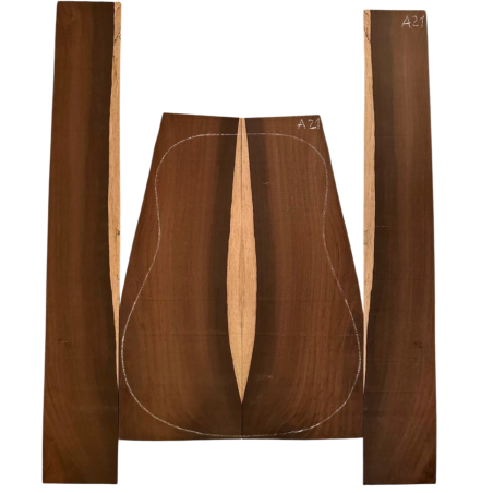 Brazilian Rosewood Set A21| Back and Sides |  Acoustic Guitar