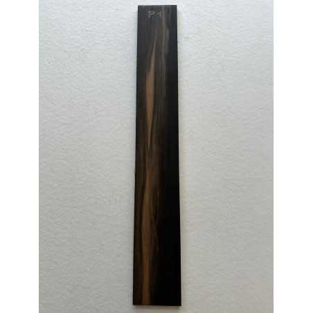 Striped Exotic African Ebony Fingerboard P1 | Parlor Guitar