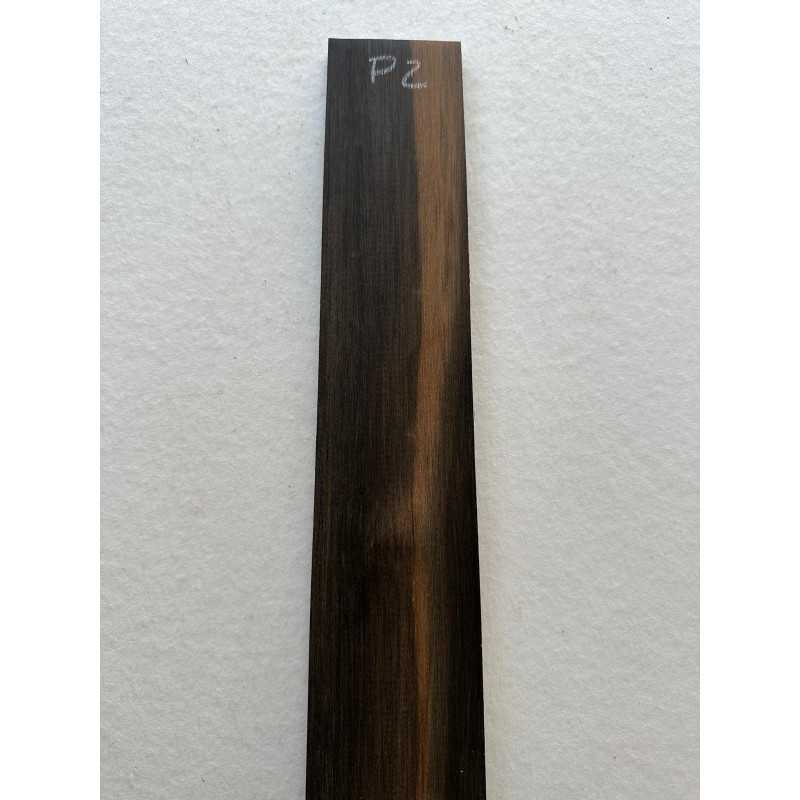 Striped Exotic African Ebony Fingerboard P2 | Parlor Guitar