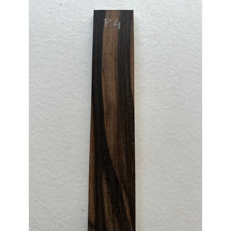 Striped Exotic African Ebony Fingerboard P4 | Parlor Guitar
