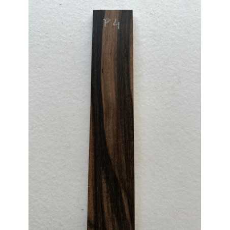 Striped Exotic African Ebony Fingerboard P4 | Parlor Guitar
