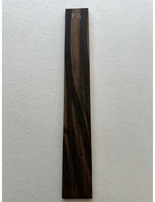 Striped Exotic African Ebony Fingerboard P4 | Parlor Guitar