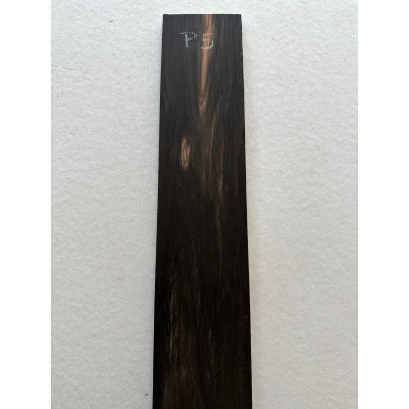 Striped Exotic African Ebony Fingerboard P5 | Parlor Guitar