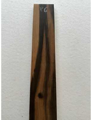 Striped Exotic African Ebony Fingerboard P6 | Parlor Guitar