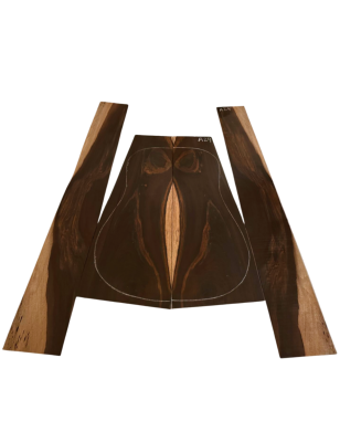 Brazilian Rosewood Set A24| Back and Sides |  Acoustic Guitar