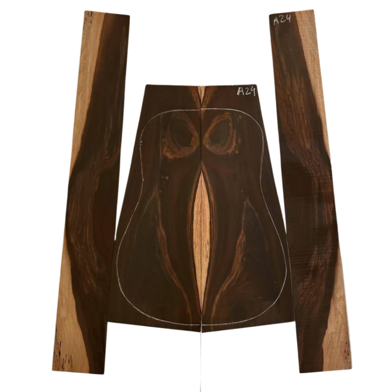 Brazilian Rosewood Set A24| Back and Sides |  Acoustic Guitar