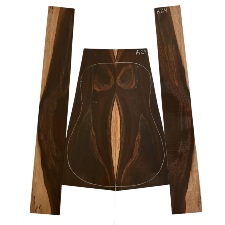 Brazilian Rosewood Set A24| Back and Sides |  Acoustic Guitar