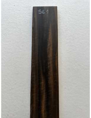 Striped Exotic Flamed African Ebony Fingerboard SE1 | Electric Guitar