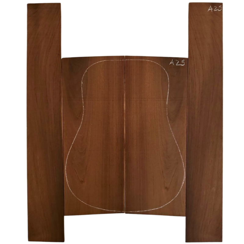 Brazilian Rosewood Set A25| Back and Sides |  Acoustic Guitar