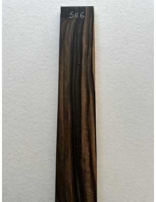 Striped Exotic African Ebony Fingerboard SE6 | Electric Guitar