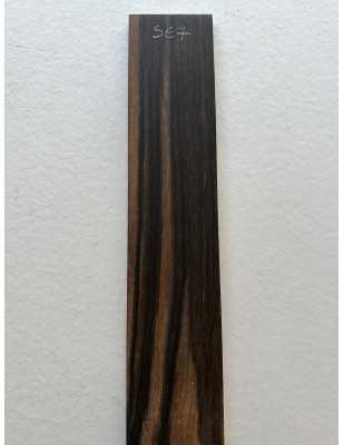 Striped Exotic African Ebony Fingerboard SE7 | Electric Guitar