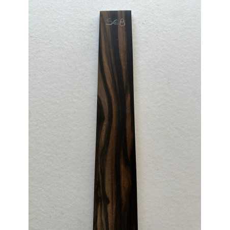 Striped Exotic African Ebony Fingerboard SE8 | Electric Guitar