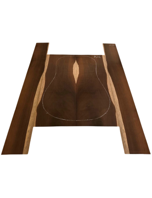 Brazilian Rosewood Set A26| Back and Sides |  Acoustic Guitar