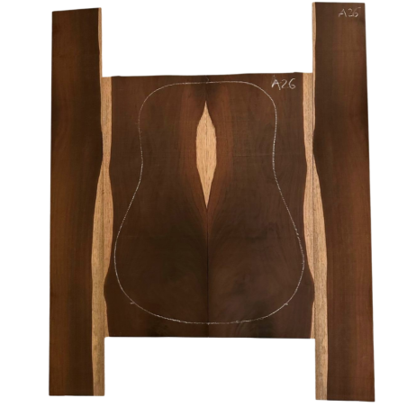 Brazilian Rosewood Set A26| Back and Sides |  Acoustic Guitar