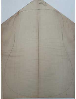 European Flamed Maple Set A3 | Acoustic Guitar