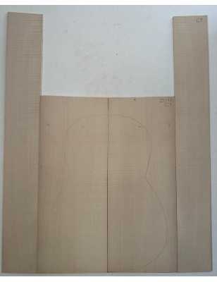 European Flamed Maple Set C1 | Classical / OM Guitar