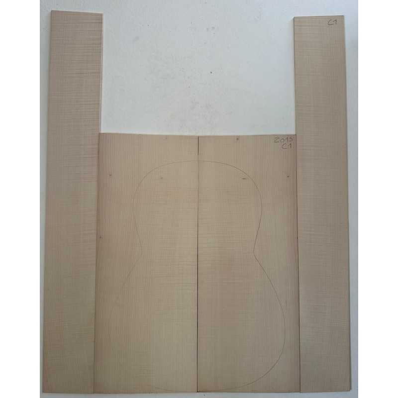European Flamed Maple Set C1 | Classical / OM Guitar European Flamed Maple Set C1 | Classical / OM Guitar