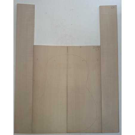 European Flamed Maple Set C1 | Classical / OM Guitar