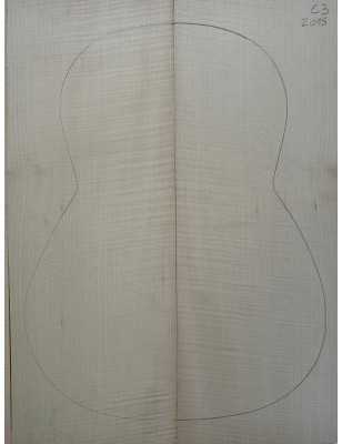 European Flamed Maple Set C3 | Classical / OM Guitar