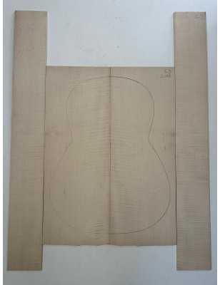 European Flamed Maple Set C3 | Classical / OM Guitar