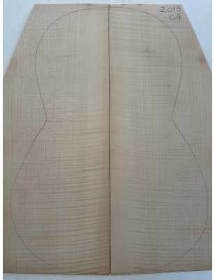 European Flamed Maple Set C4 | Classical / OM Guitar