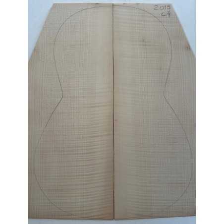 European Flamed Maple Set C4 | Classical / OM Guitar
