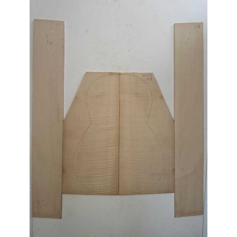 European Flamed Maple Set C4 | Classical / OM Guitar