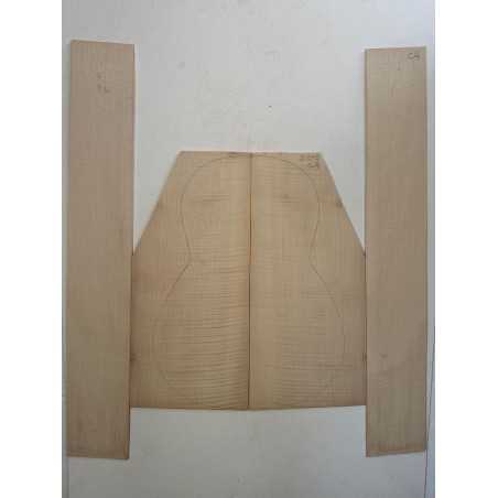 European Flamed Maple Set C4 | Classical / OM Guitar