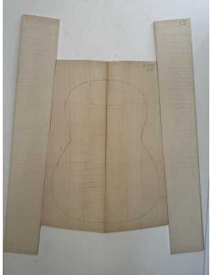 European Flamed Maple Set C5 | Classical / OM Guitar