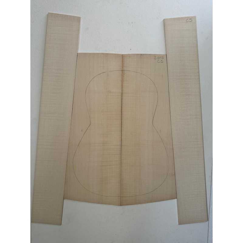 European Flamed Maple Set C5 | Classical / OM Guitar