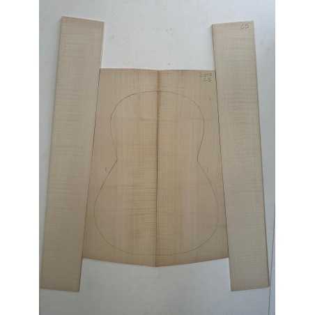 European Flamed Maple Set C5 | Classical / OM Guitar