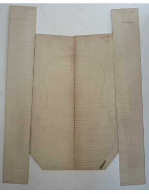 European Flamed Maple Set C6 | Classical / OM Guitar