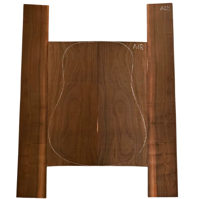 Brazilian Rosewood Set A28| Back and Sides |  Acoustic Guitar