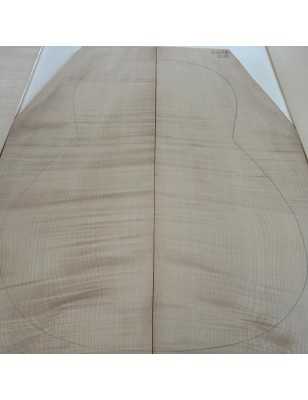 European Flamed Maple Set C8 | Classical / OM Guitar