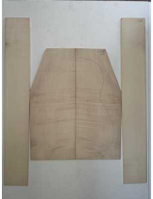 European Flamed Maple Set C8 | Classical / OM Guitar