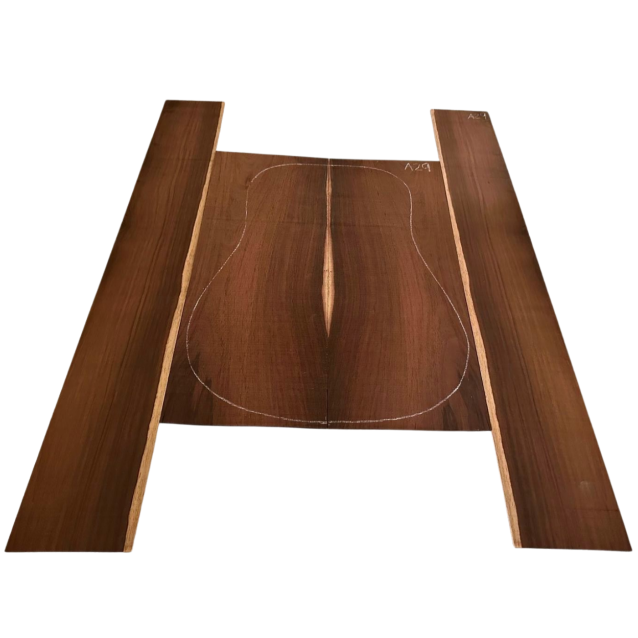 Brazilian Rosewood Set A29| Back and Sides | Acoustic Guitar