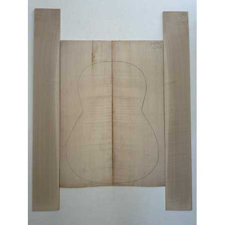 European Flamed Maple Set C10 | Classical / OM Guitar